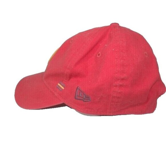 New Era NFL Hat Super Bowl LV Strapback Red Cap 9TWENTY Embroidered Logo Sports - Picture 3 of 6